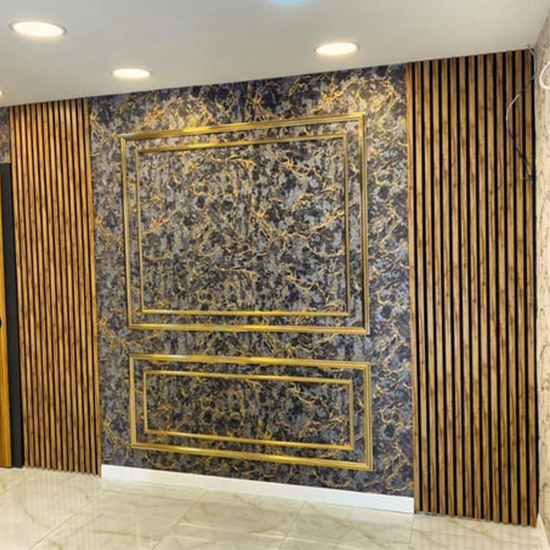 3D Акустичен Стенен Панел Дъб, 60х275см