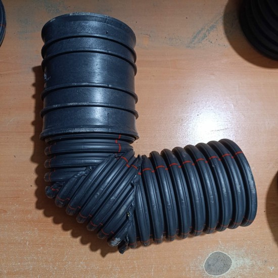 ПЕ колян за гофрирана тръба 125/90
