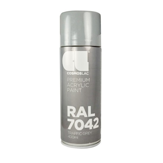 Спрей космос №306,RAL7042, светло сив