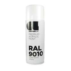 Спрей космос №300,RAL 9010,бял гланц