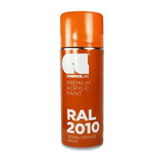 Спрей космос №331 ral 2010 сигнално оранжев 400 мл.