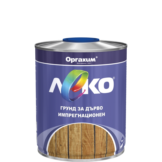 Импрегнационен грунд за дърво 750 мл. орга