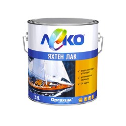 Леко яхтен лак 2.5 л. орга