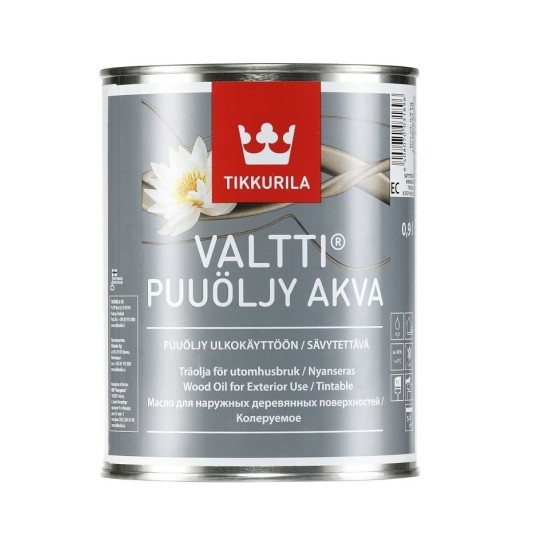 Valtti wood oil akva масло за градинска мебел и декинг 0.9л 