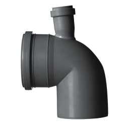 ПВЦ коляно с отклонение 110/50 осово ckpa850