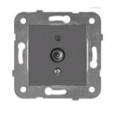 Тв механизъм + капак тъмно сив Каре Панасоник WKTT04542DG от серия Karre Plus на Panasonic Eco Solutions. 