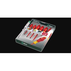 Отвертки е л. алуминиев комплект вера 1000v 1160i/7 ph + фазомер