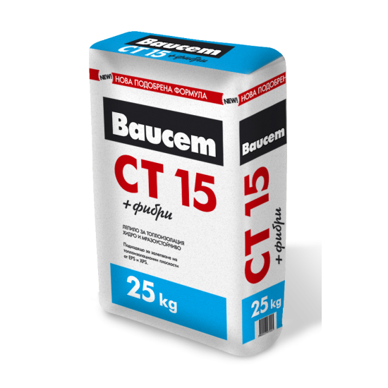 Бауцем СТ15 лепило за топлоизолация / BAUCEM CT15