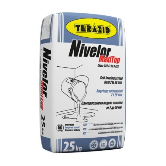 Теразид nivelor MAXi-top 25 кг. 