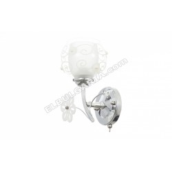 Аплик стенен el 981/1w ch wh