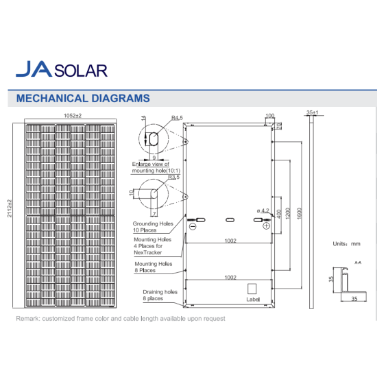 Соларен панел ja solar jam72s20 455-470/mr