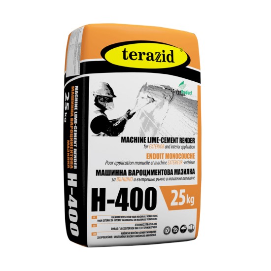 Теразид h400 вароциментова мазилка 25 кг. 