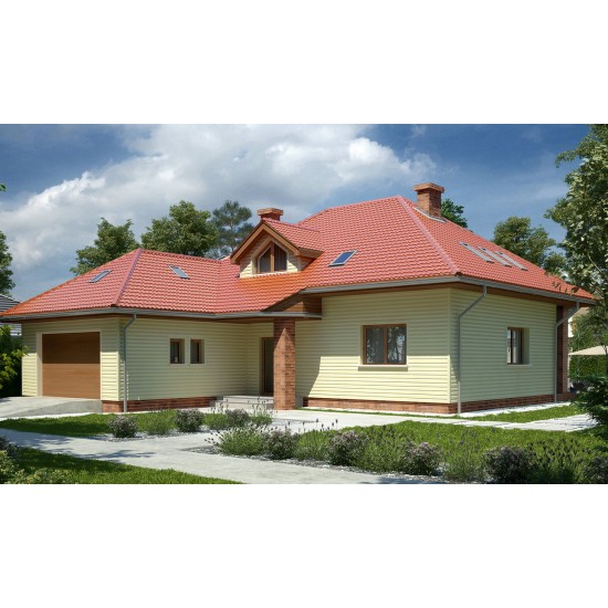 Ламперия външен сайдинг - unikolor SV-01 крем