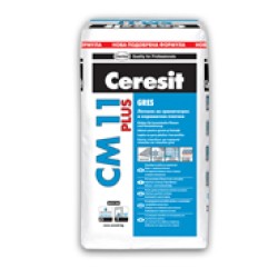 Церезит см. 11 plus gres лепило за плочки 25 кг. 
