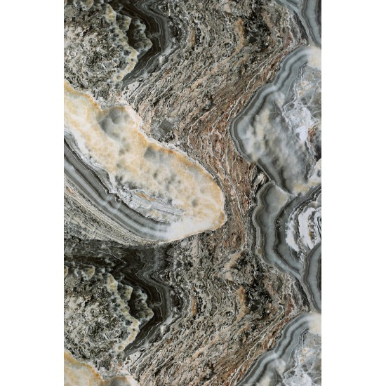 PVC Декоративен стенен панел Decopa Stone Onyx Green