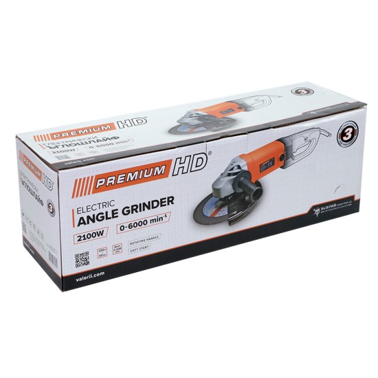 Ъглошлайф 230мм. 2100w RTR Premium