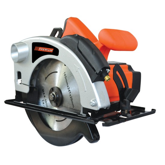 Циркуляр ръчен 185мм 1400W RTR PREMIUM