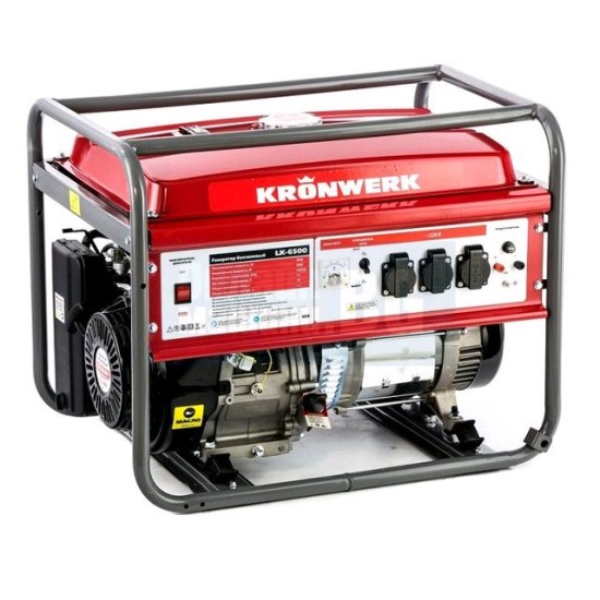 генератор бензинов 5.5 KW LK 6500 KRONWERK