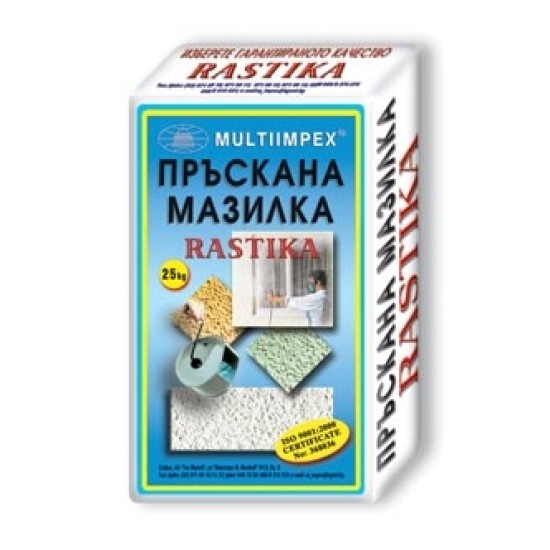 Пръскана мазилка растика 25 кг. 
