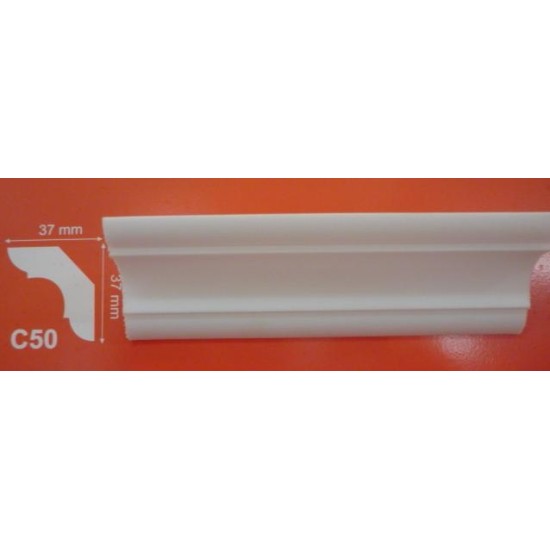 Лайсна стиропор c50 2м/37х37мм./
