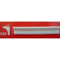 Лайсна стиропор d25 2м/25х21мм./