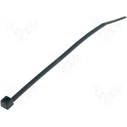 Свински опашки 2.5 х 140 черни 