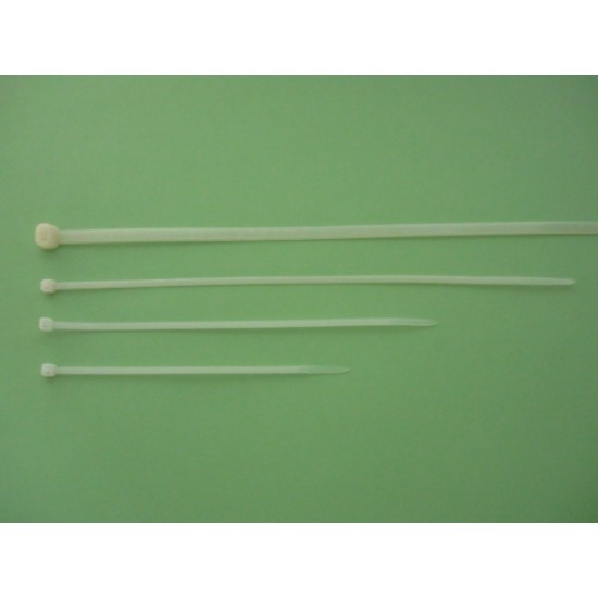 Свински опашки 2.5 х 140 бели kss