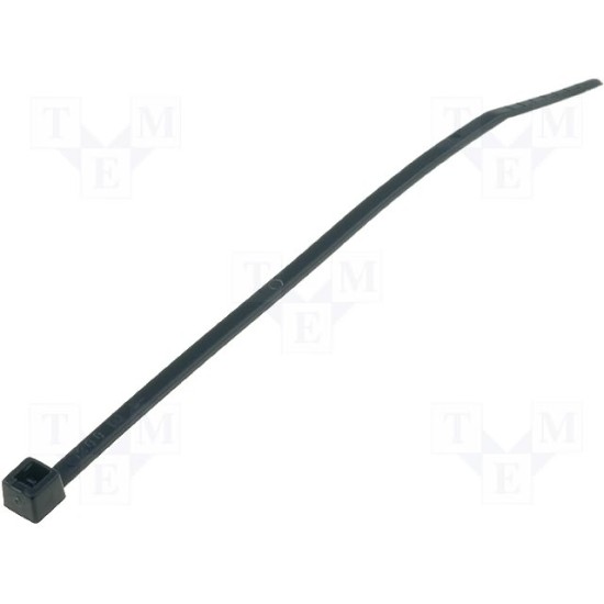 Свински опашки 3.6 х 300 черни kss