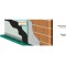 Трислоен звукоизолационен панел за стени Rewall 53