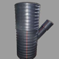 ПЕ разклонение за гофрирана тръба 315/110/45