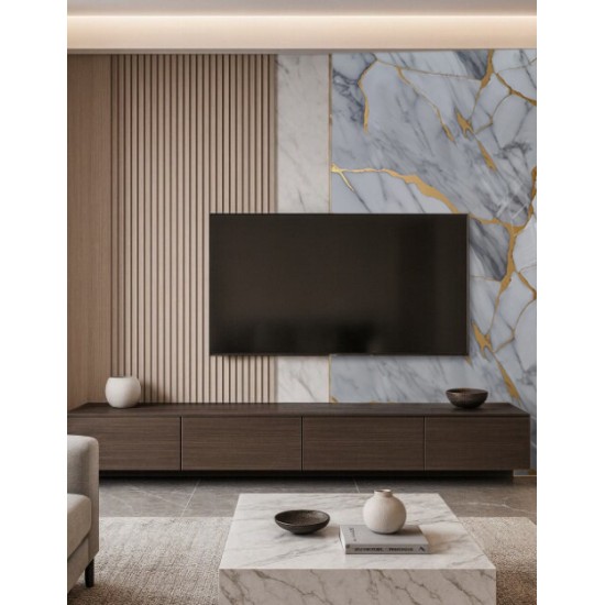PVC Декоративен стенен панел GOLDEN GREY